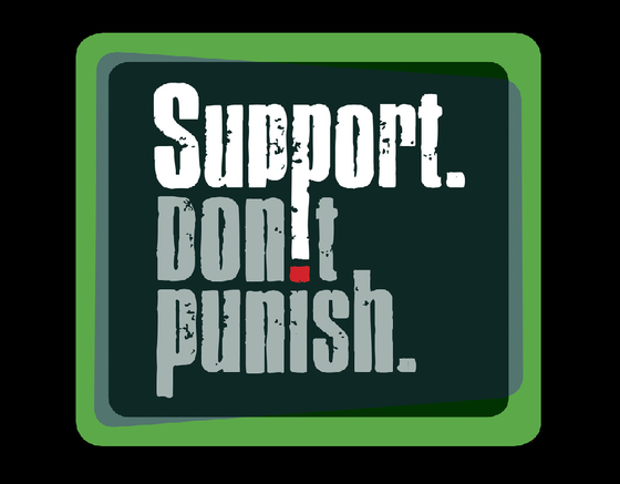 Soutenez la campagne Support. Don’t punish : Journée mondiale de mobilisation 26/06