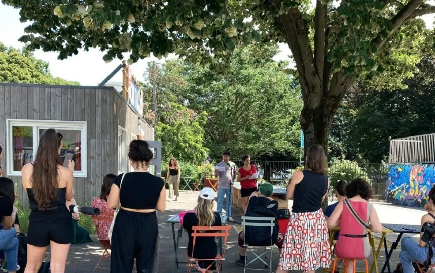 LALCA en résidence à LA CANTINA : lecture publique de poésies