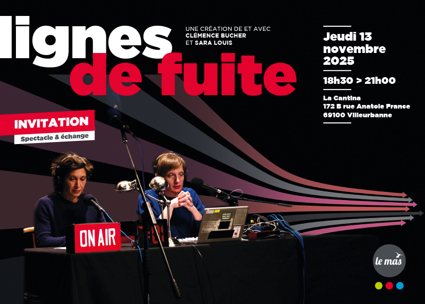 Journées Nationales Prisons 2025 : SPECTACLE « LIGNES DE FUITE » 13/11/2025